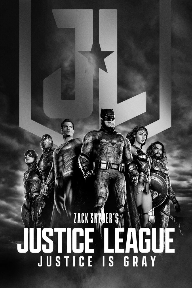 Лига справедливости Зака Снайдера: Черно-белая версия (2021) постер