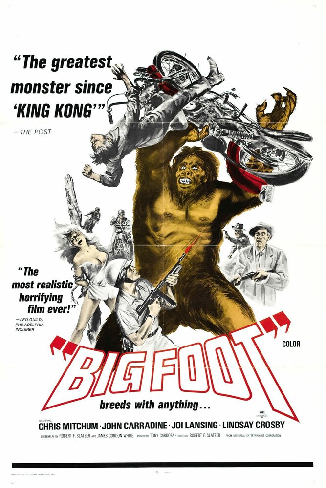 Бигфут (1970) постер