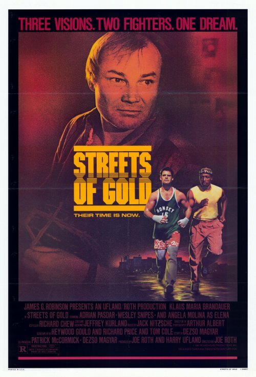 Улицы из золота (1986) постер