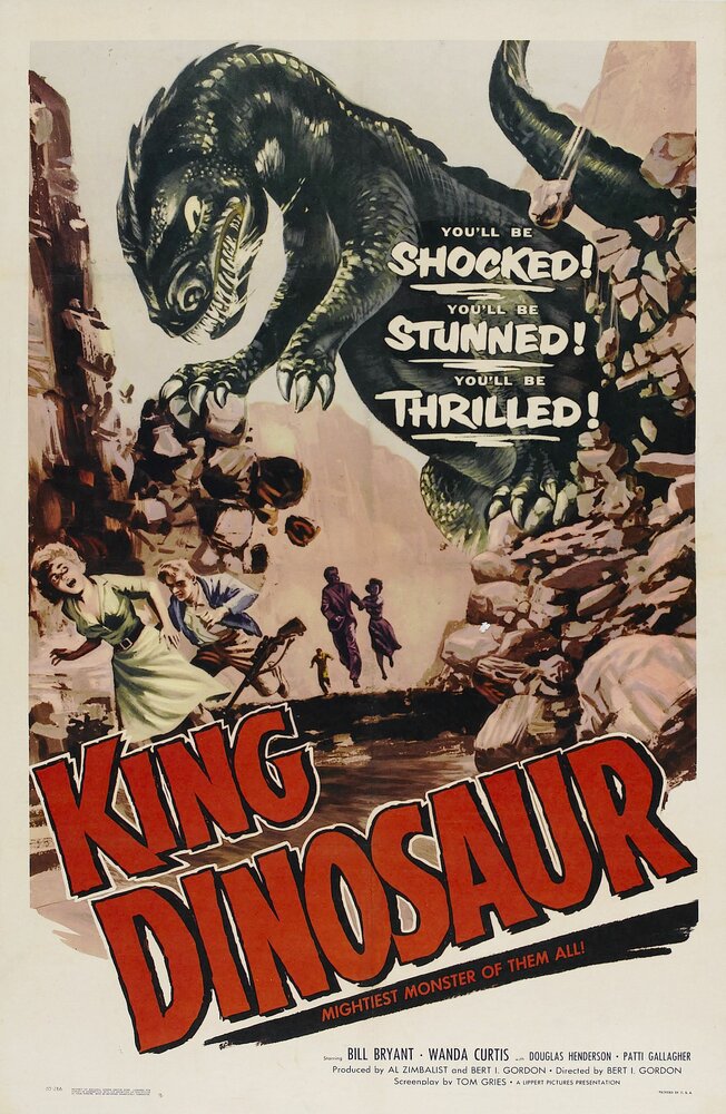 Король динозавров (1955) постер