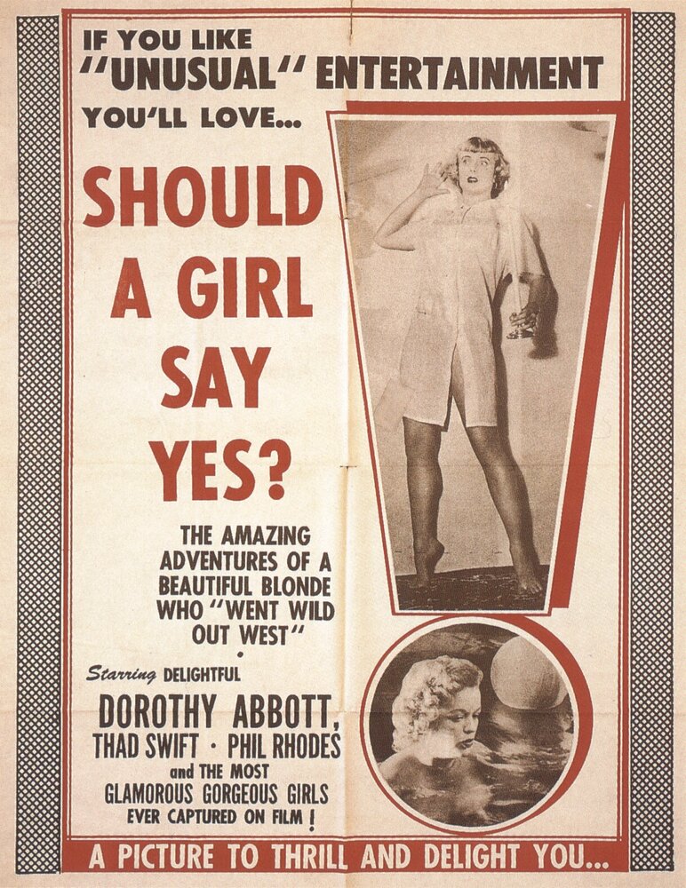 Девственница в Голливуде (1953) постер