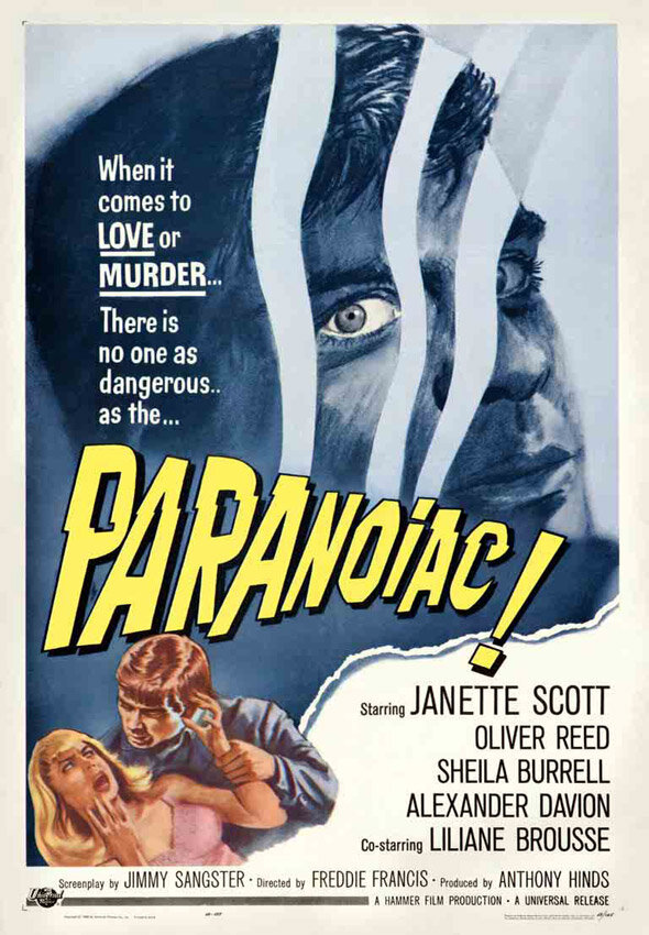 Параноик (1963) постер