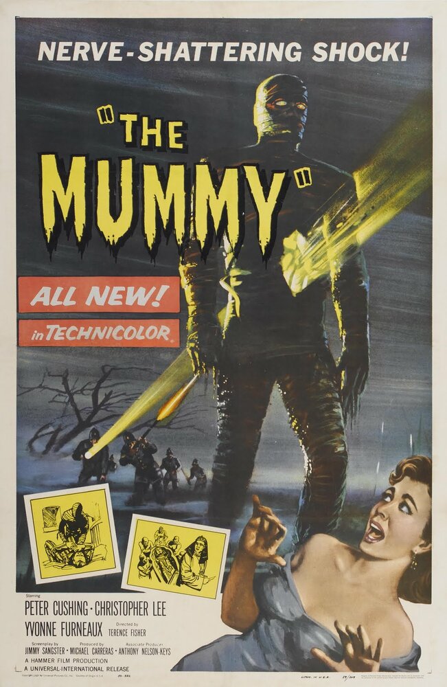 Мумия (1959) постер