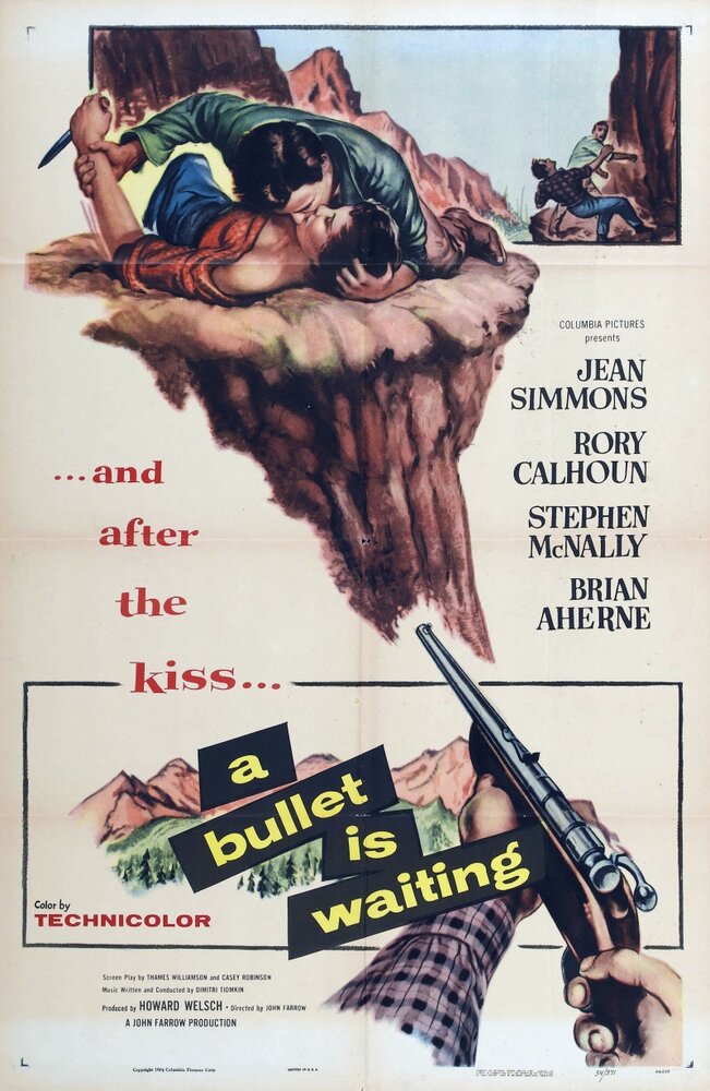 A Bullet Is Waiting (1954) постер