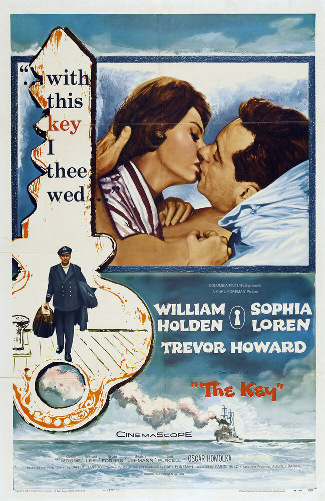 Ключ (1958) постер