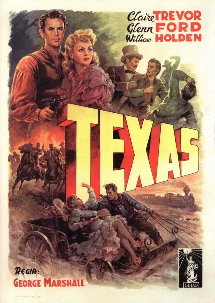 Техас (1941) постер
