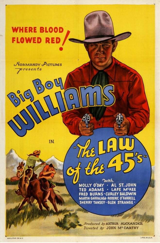 The Law of 45's (1935) постер