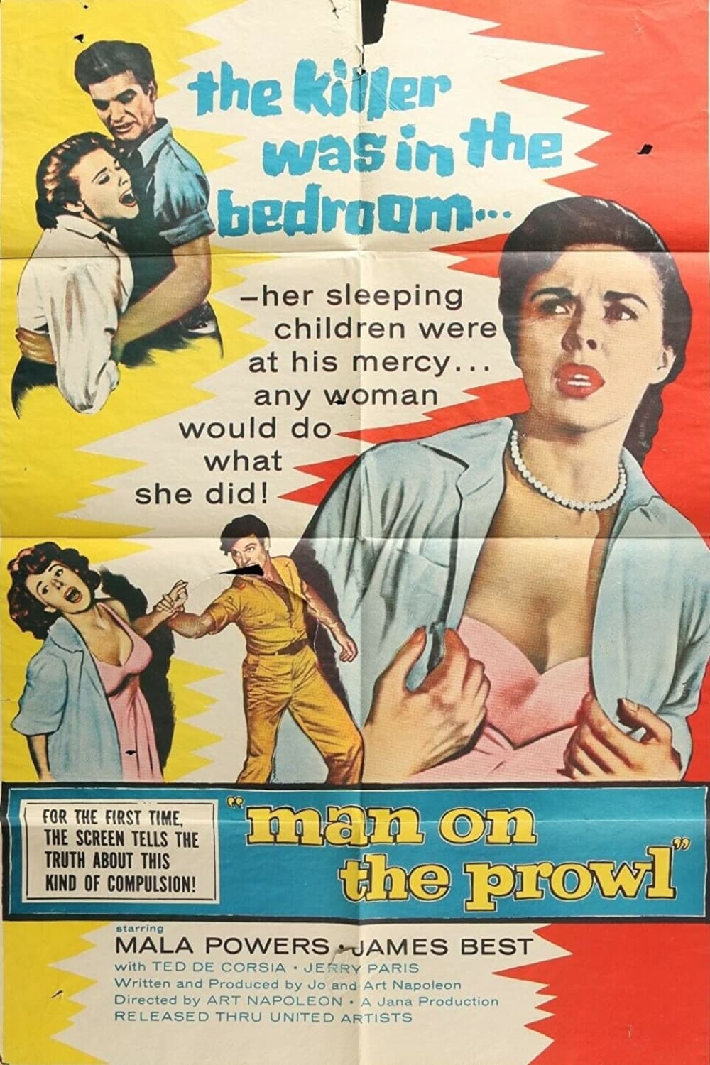 Man on the Prowl (1957) постер