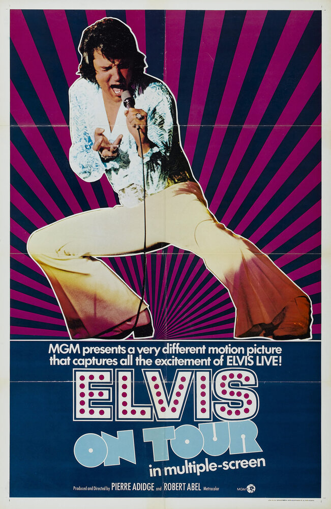 Elvis on Tour (1972) постер