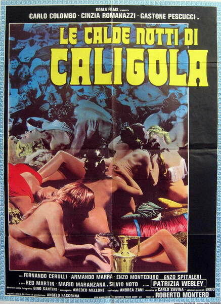 Жаркие ночи Калигулы (1977) постер