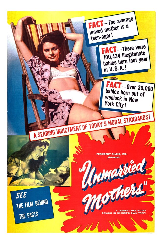 Незамужние матери (1953) постер