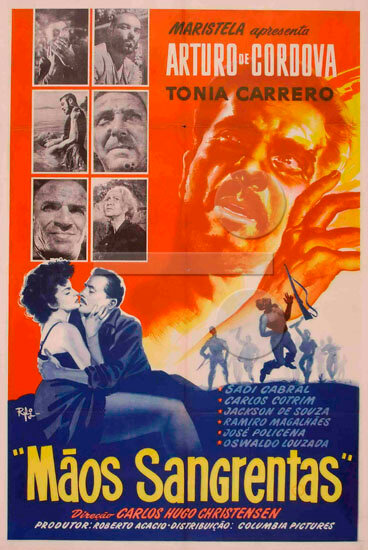 Кровавые руки (1955) постер
