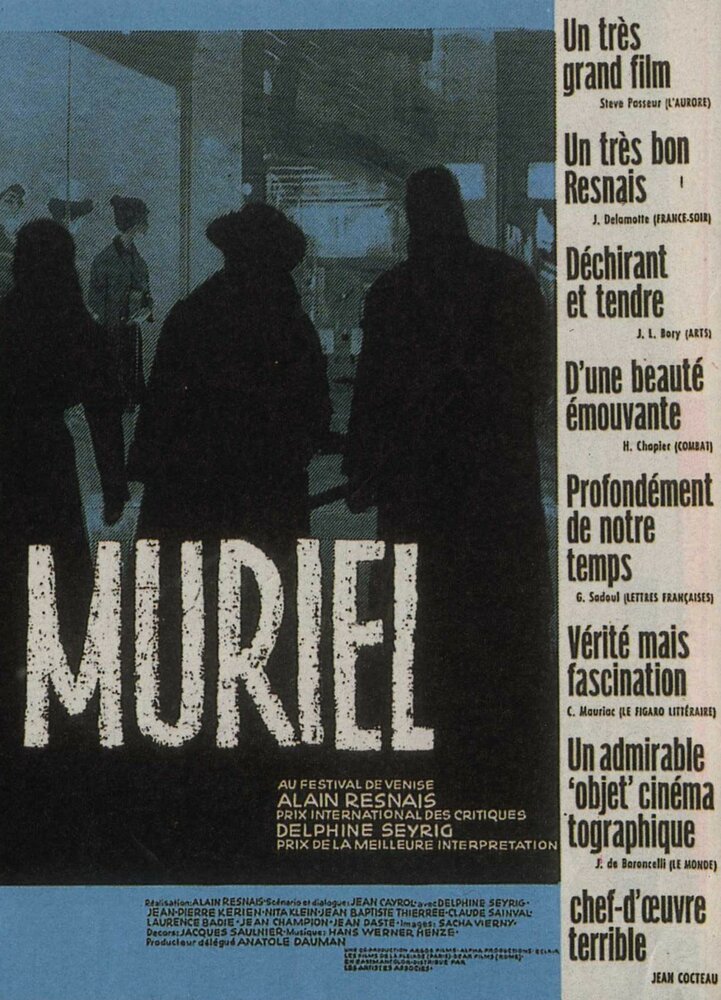 Мюриэль, или Время возвращения (1963) постер