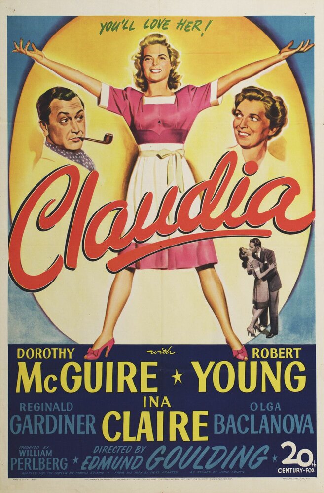 Клавдия (1943) постер