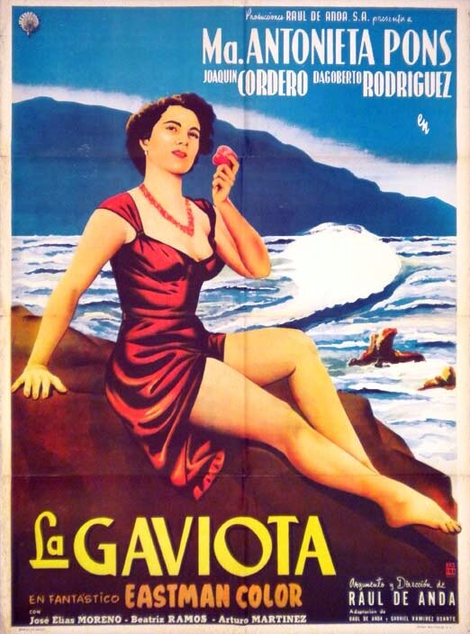 La gaviota (1955) постер