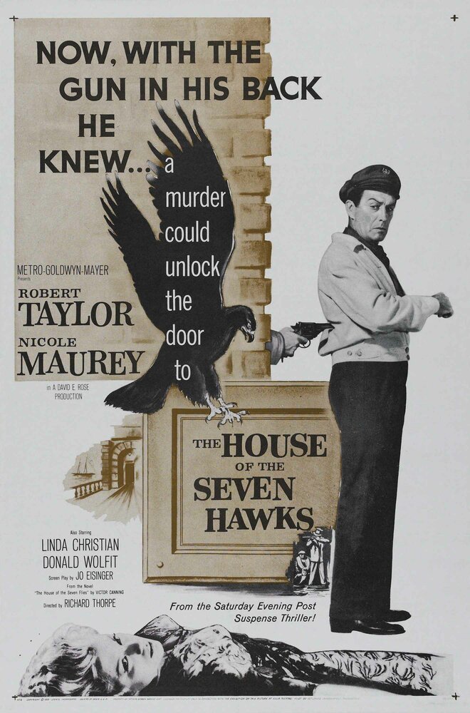 Дом семи ястребов (1959) постер