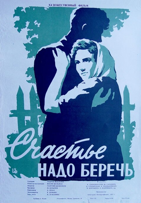 Счастье надо беречь (1958) постер