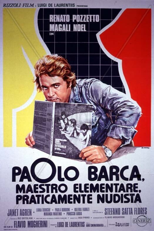 Паоло Барка – учитель начальной школы, практикующий нудизм (1975) постер