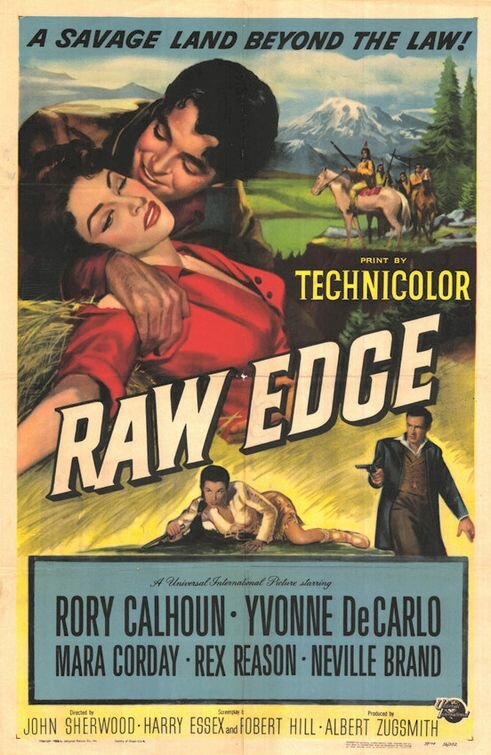 Raw Edge (1956) постер