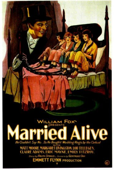 Married Alive (1927) постер