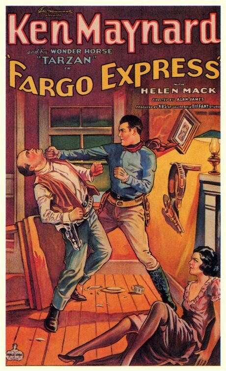 Фарго экспресс (1933) постер