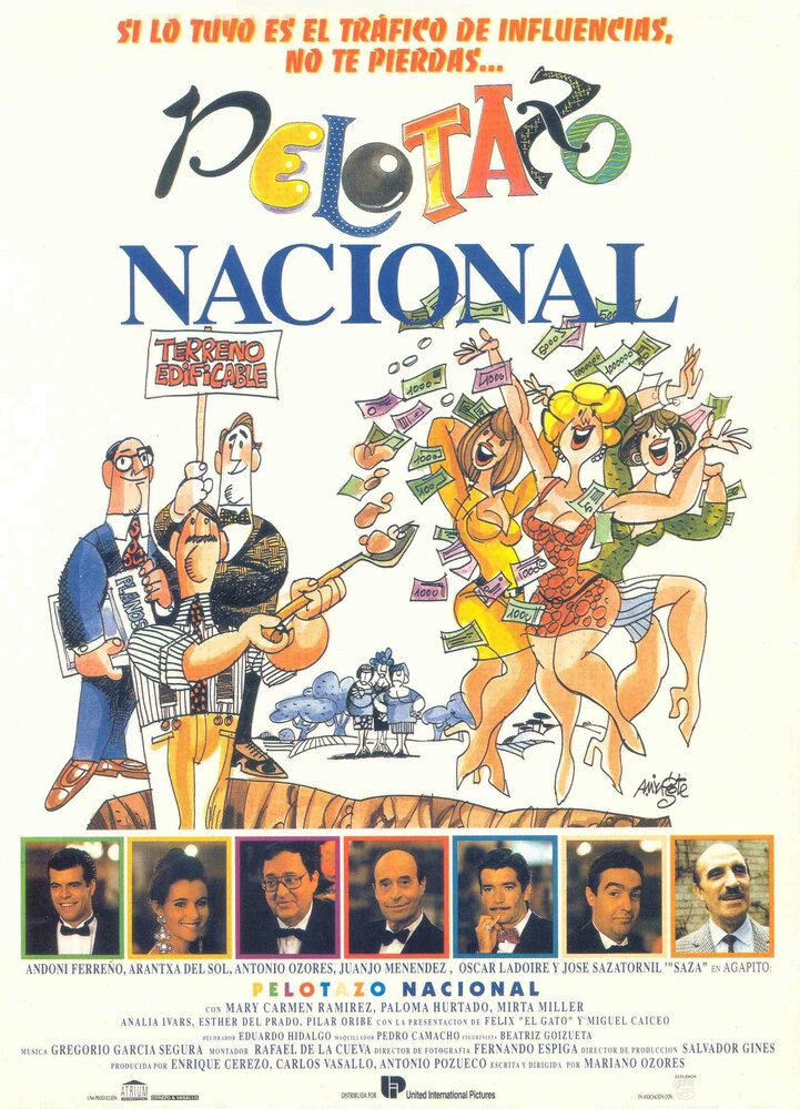 Pelotazo nacional (1993) постер