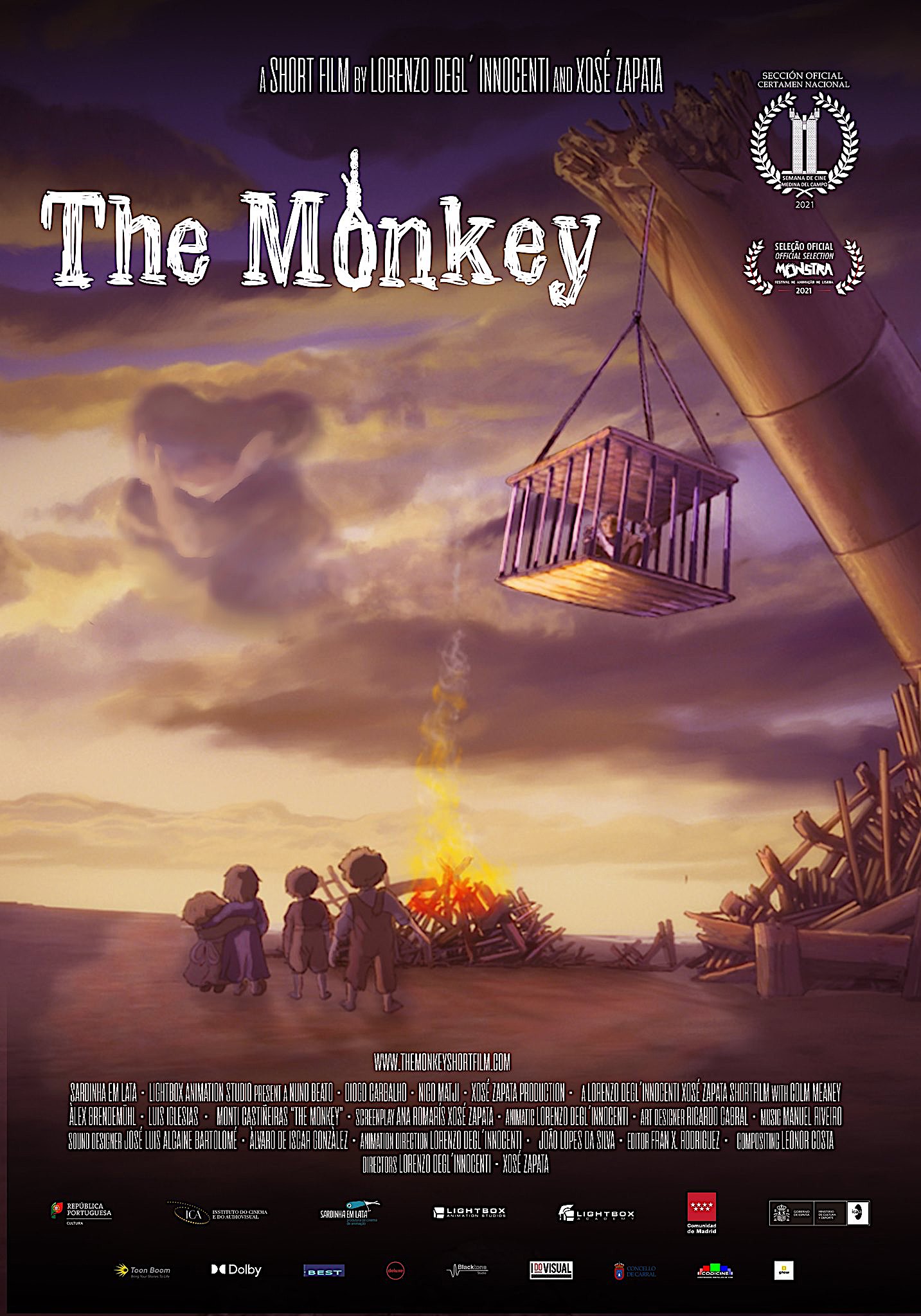 The Monkey (2021) постер