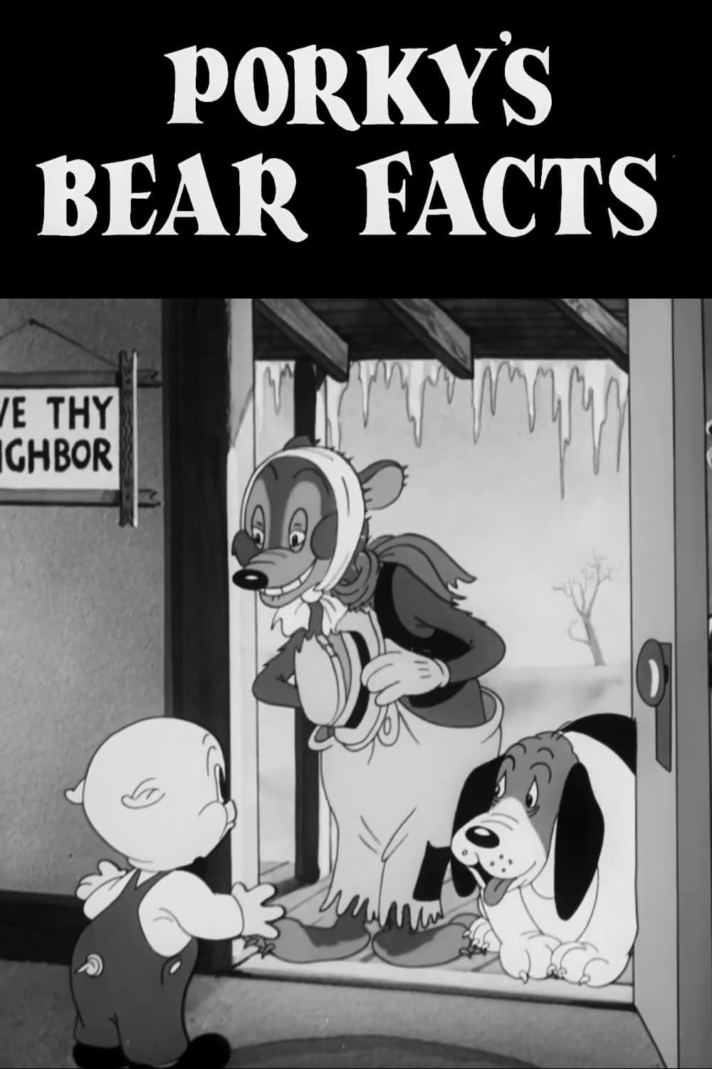 Porky's Bear Facts (1941) постер