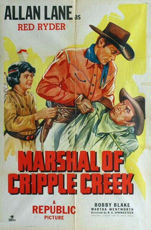 Marshal of Cripple Creek (1947) постер
