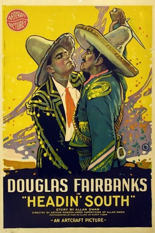 Следуя на юг (1918) постер