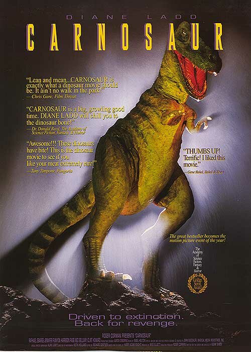 Эксперимент «Карнозавр» (1993) постер