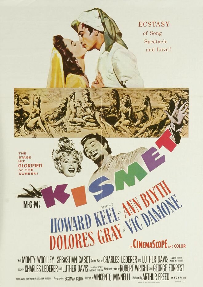 Кисмет (1955) постер