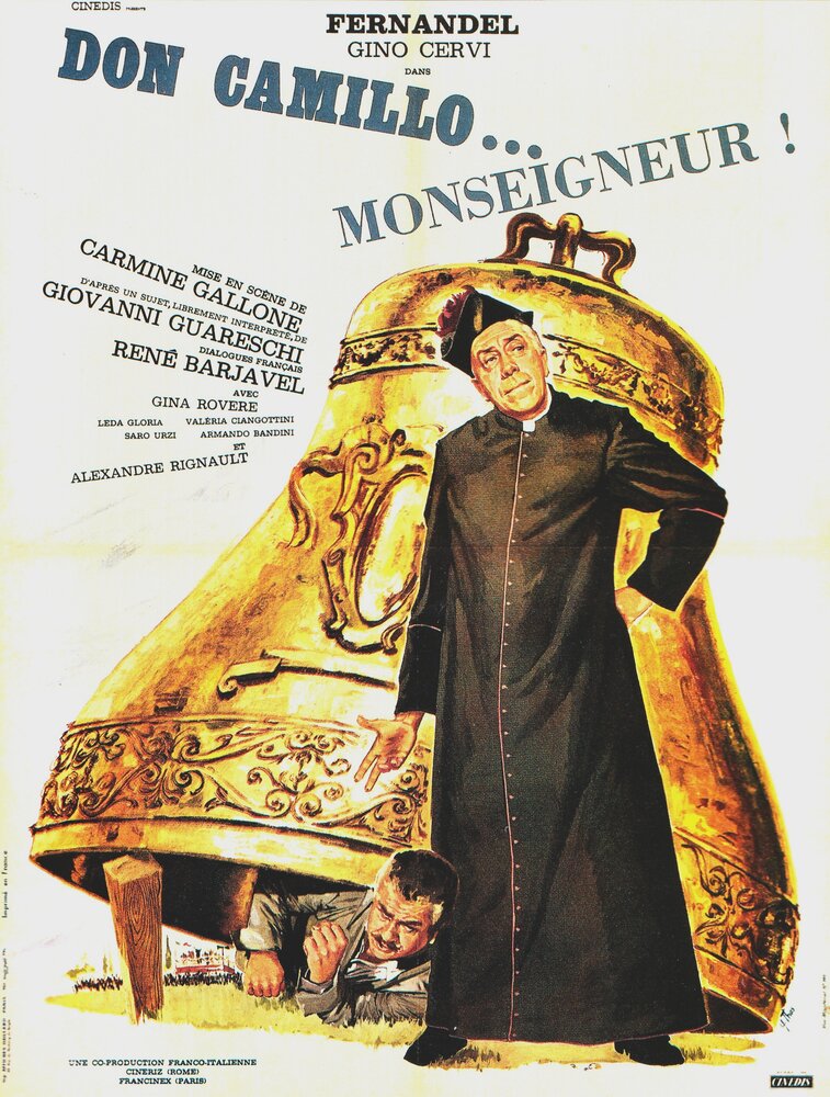 Дон Камилло, монсеньор (1961) постер