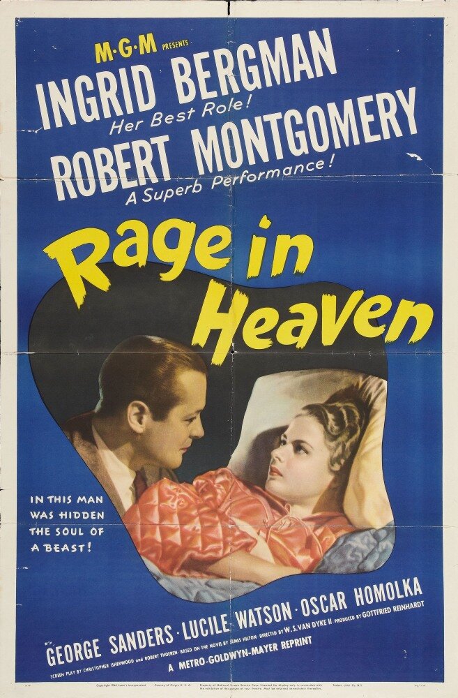 Ярость в небесах (1941) постер